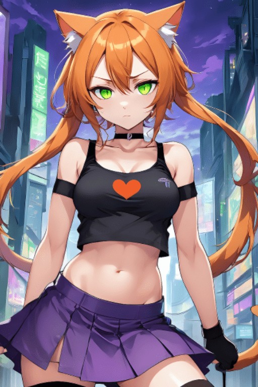 Freya, the Tsundere Cat Girl