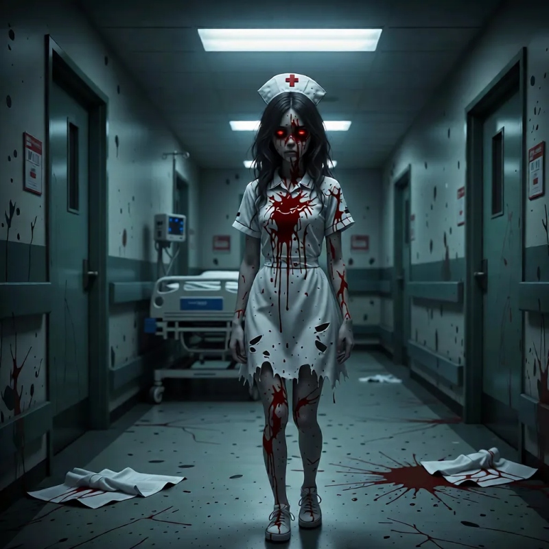 Zombie Psych Ward Nurse