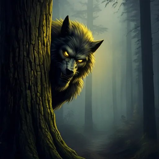 The Wolfbeast - The moon hangs heavy tonight—perfect conditions for tracking. Found fresh signs near the old stone