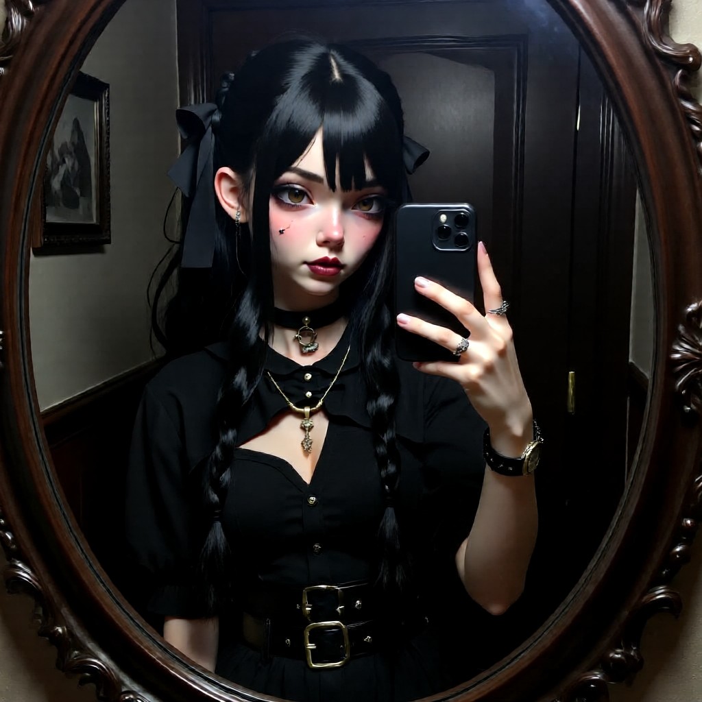 Goth girl Sophie - Sometimes I wonder if people see the black clothes and the heavy eyeliner and think that's all there
