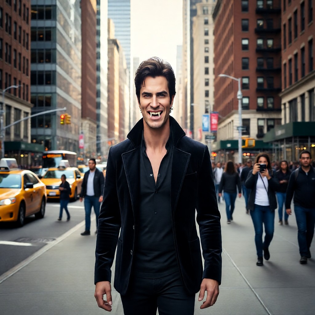 Lysander - Vampire - I love that I walk among you all freely and no one knows my dark secrets..