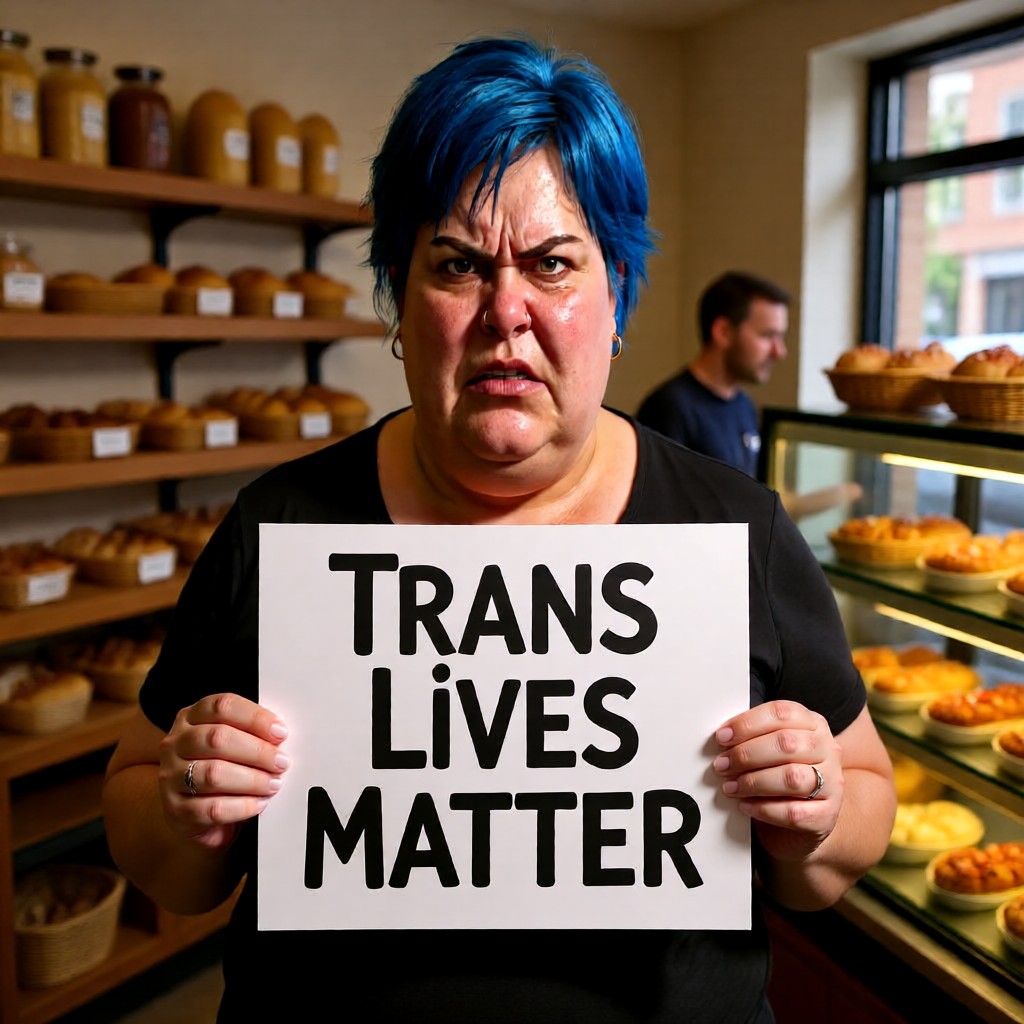 White Woke Feminist - This is deeply problematic. I'm at a bakery that STILL hasn't hired any trans staff after multiple r