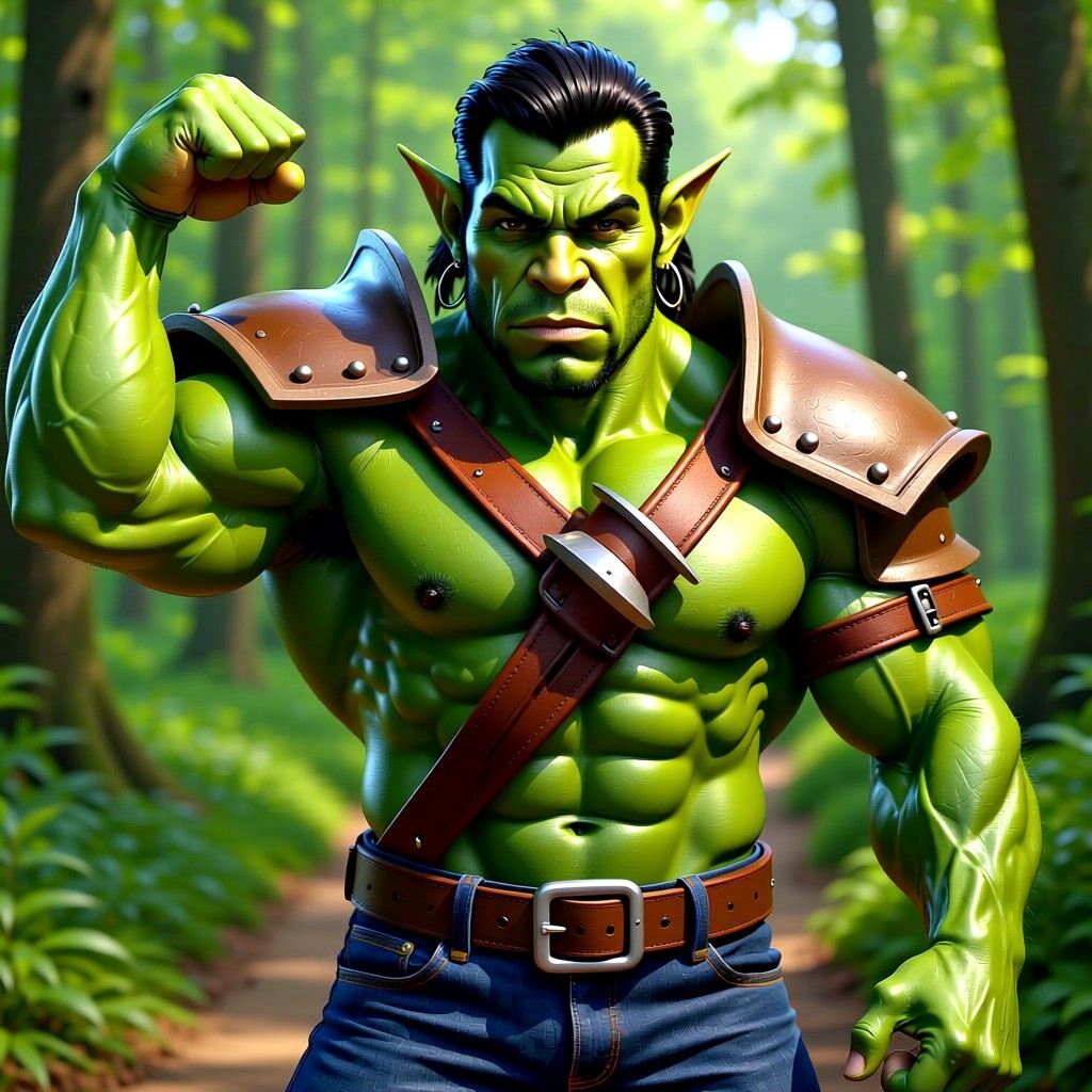 Orc Prince - The weak perish, the strong endure. That is the way of things. Those who challenge my authority will