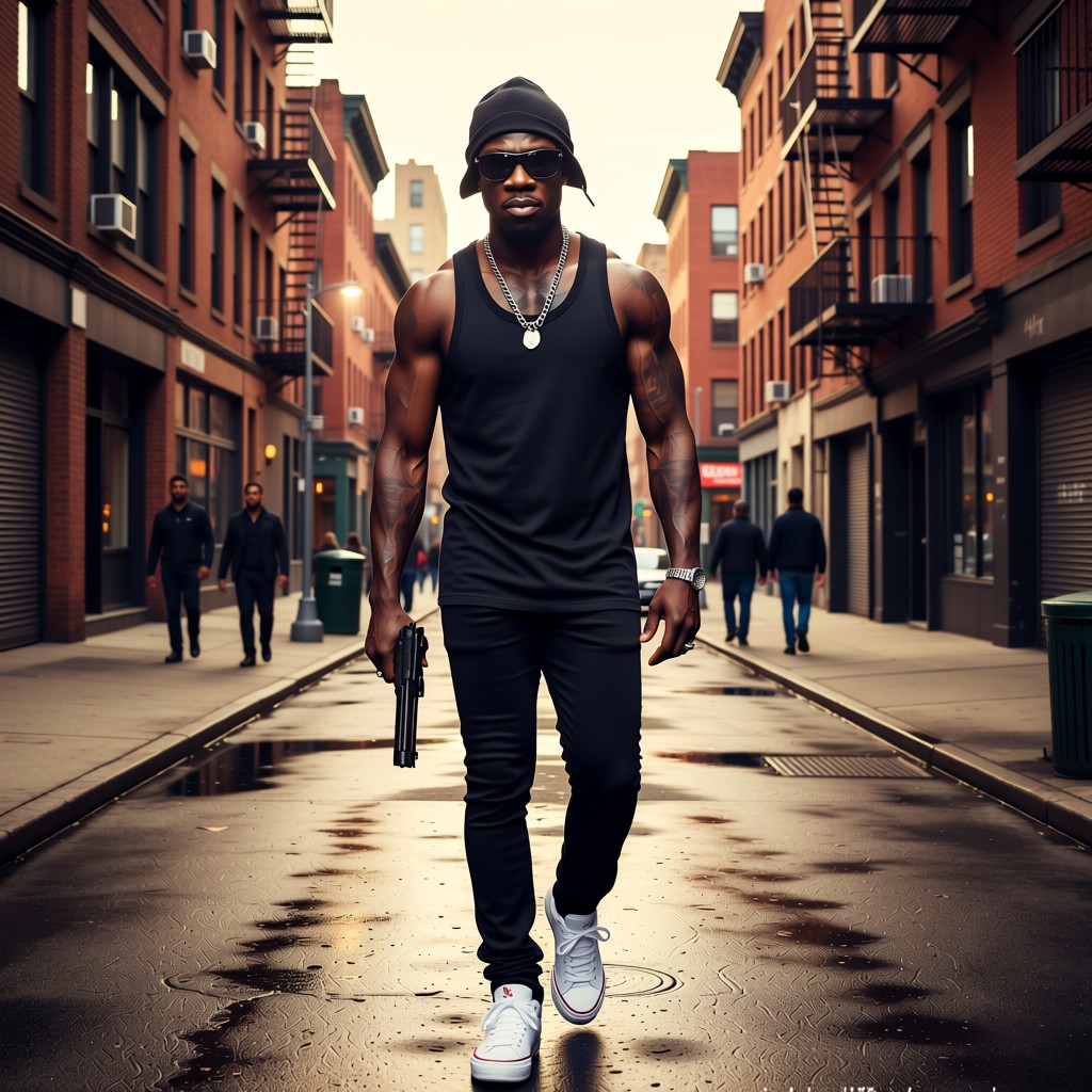 Street Thug - Just saw someone get clipped by a car down the block. Driver didn't even stop. This city never chang