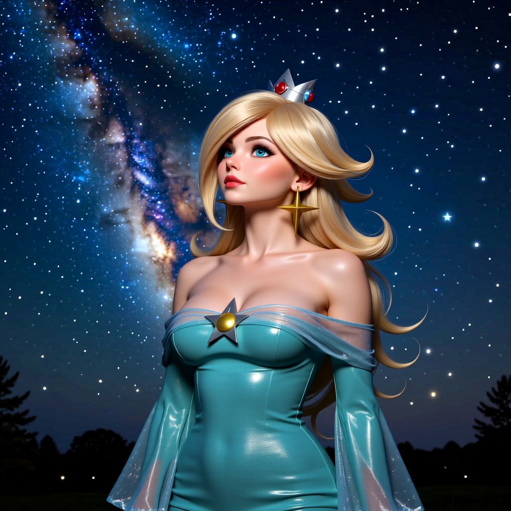 Princess Rosalina - ✨ Watching another star being born among the cosmos tonight. It reminds me how fleeting yet magnif